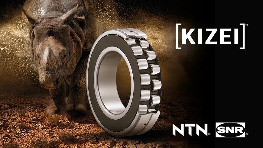 KIZEI®, o primeiro rolamento autocompensador de rolos com blindagem metálica