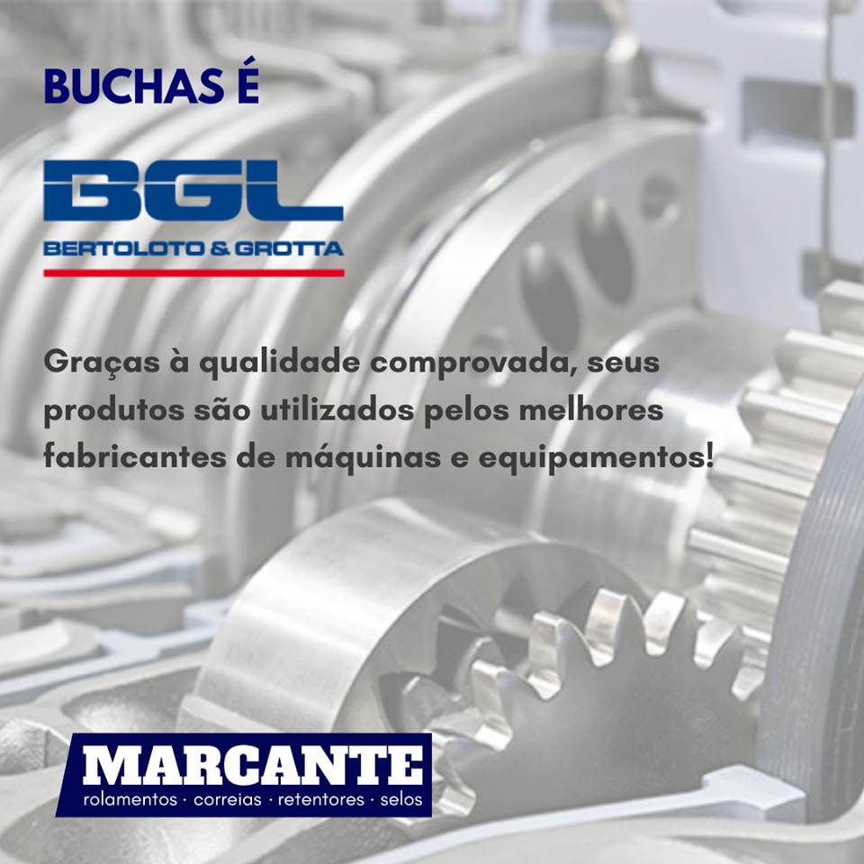 A MARCANTE POSSUI LINHA COMPLETA DE BUCHAS!