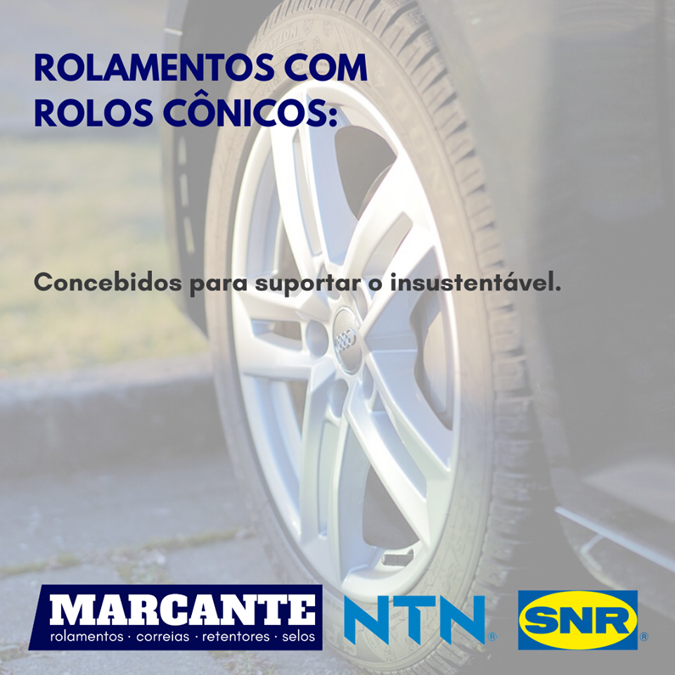 Descubra a nossa gama de rolamentos com rolos cônicos