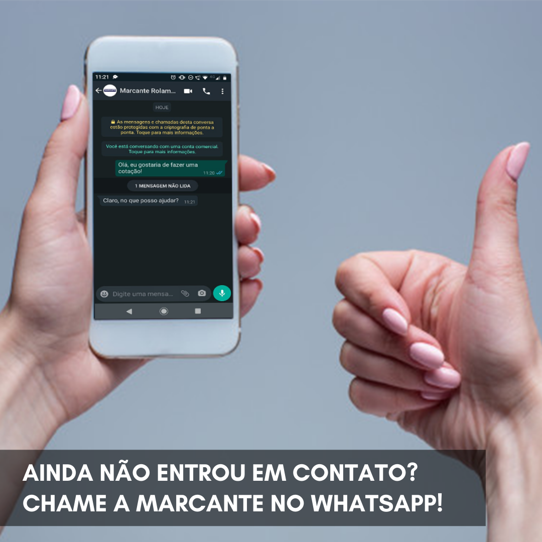 Agora atendemos também por WhatsApp!