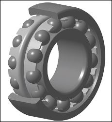 1300 SRO ROLAMENTO INDUSTRIAL AUTOCOMP ESFERAS 10X35X11(MM) — imagem 2