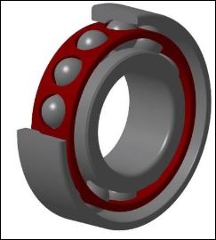 7008CYUGLP4 NACHI ROLAMENTO ESFERAS CONTATO ANGULAR 40X68X15(MM)