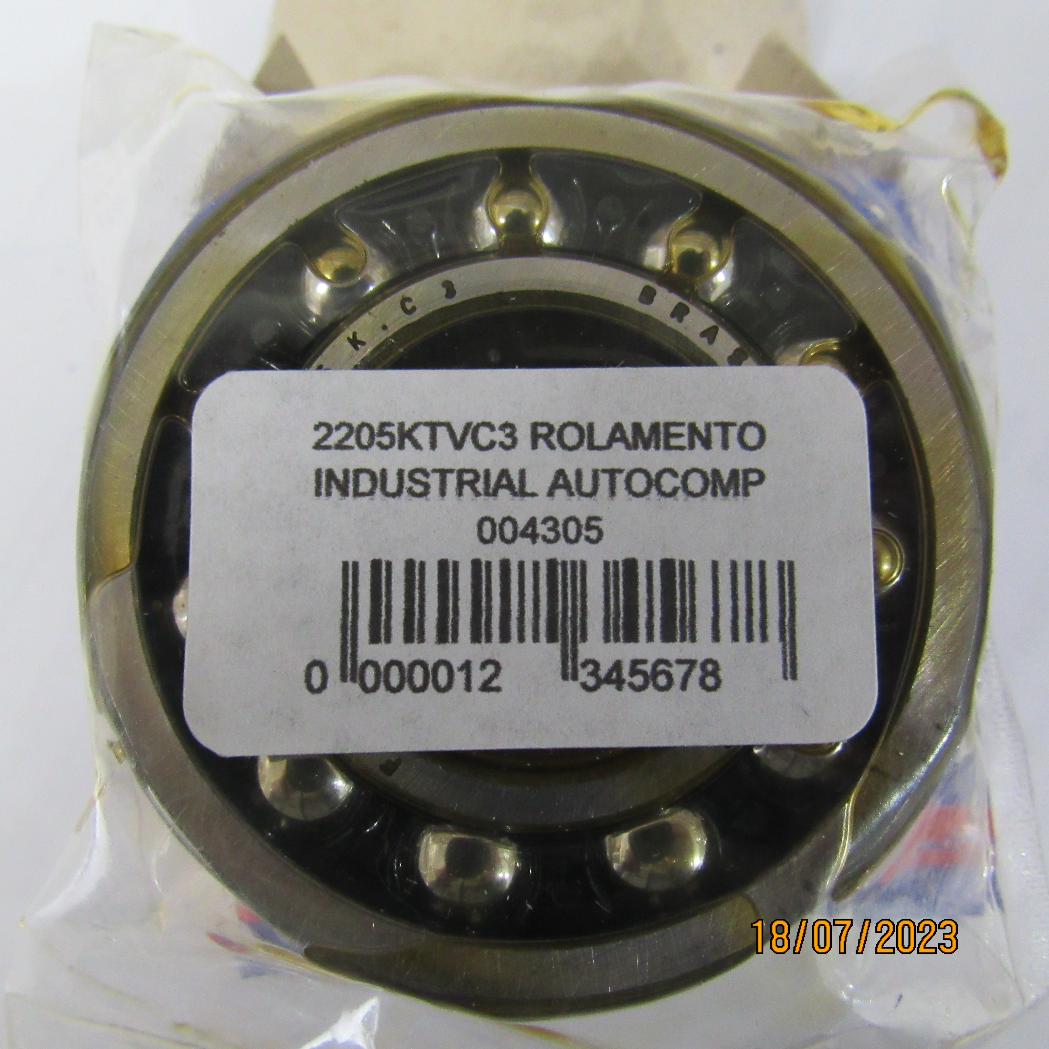 2205KTVC3 ROLAMENTO INDUSTRIAL AUTOCOMP ESFERAS 25X52X18(MM)