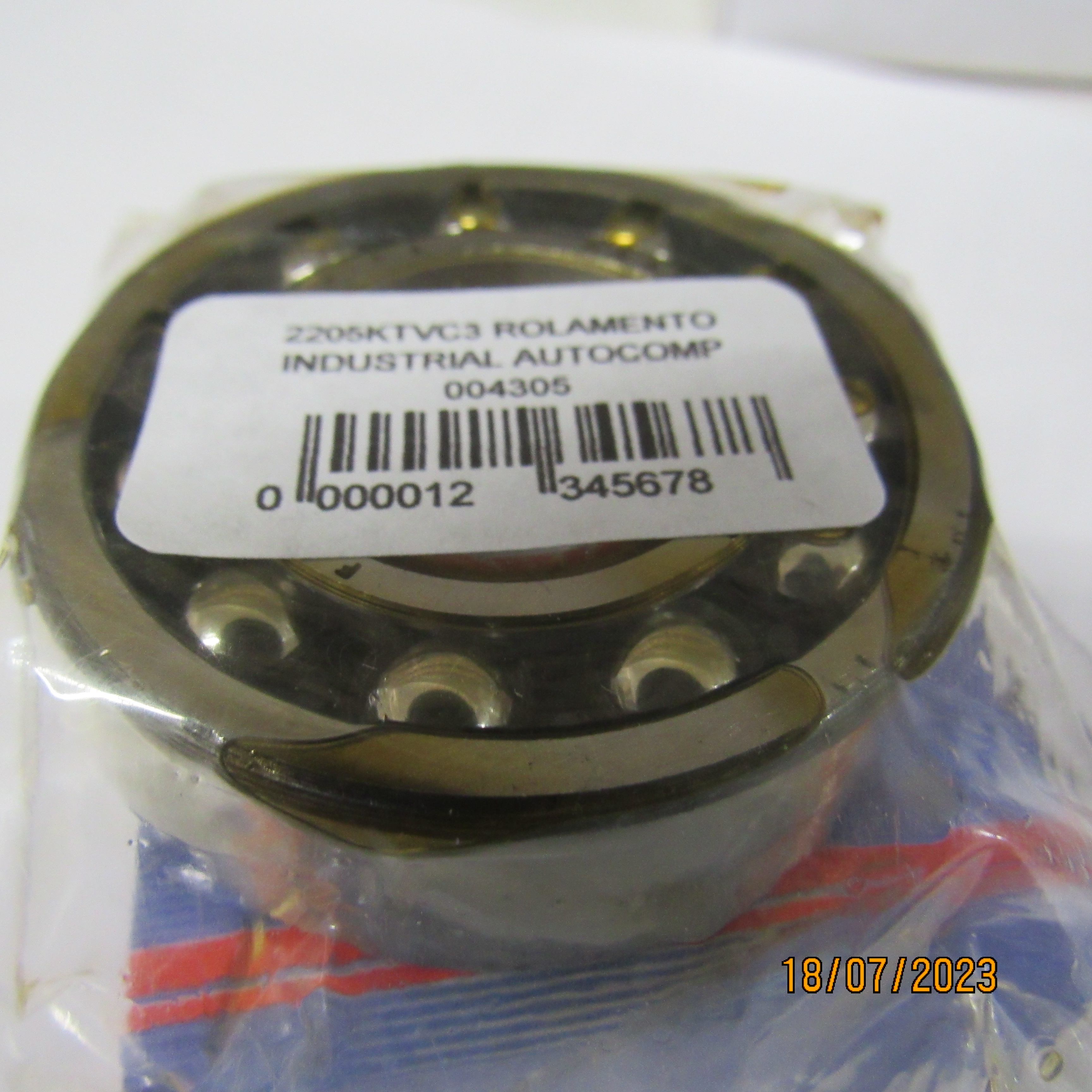2205KTVC3 ROLAMENTO INDUSTRIAL AUTOCOMP ESFERAS 25X52X18(MM) — imagem 2