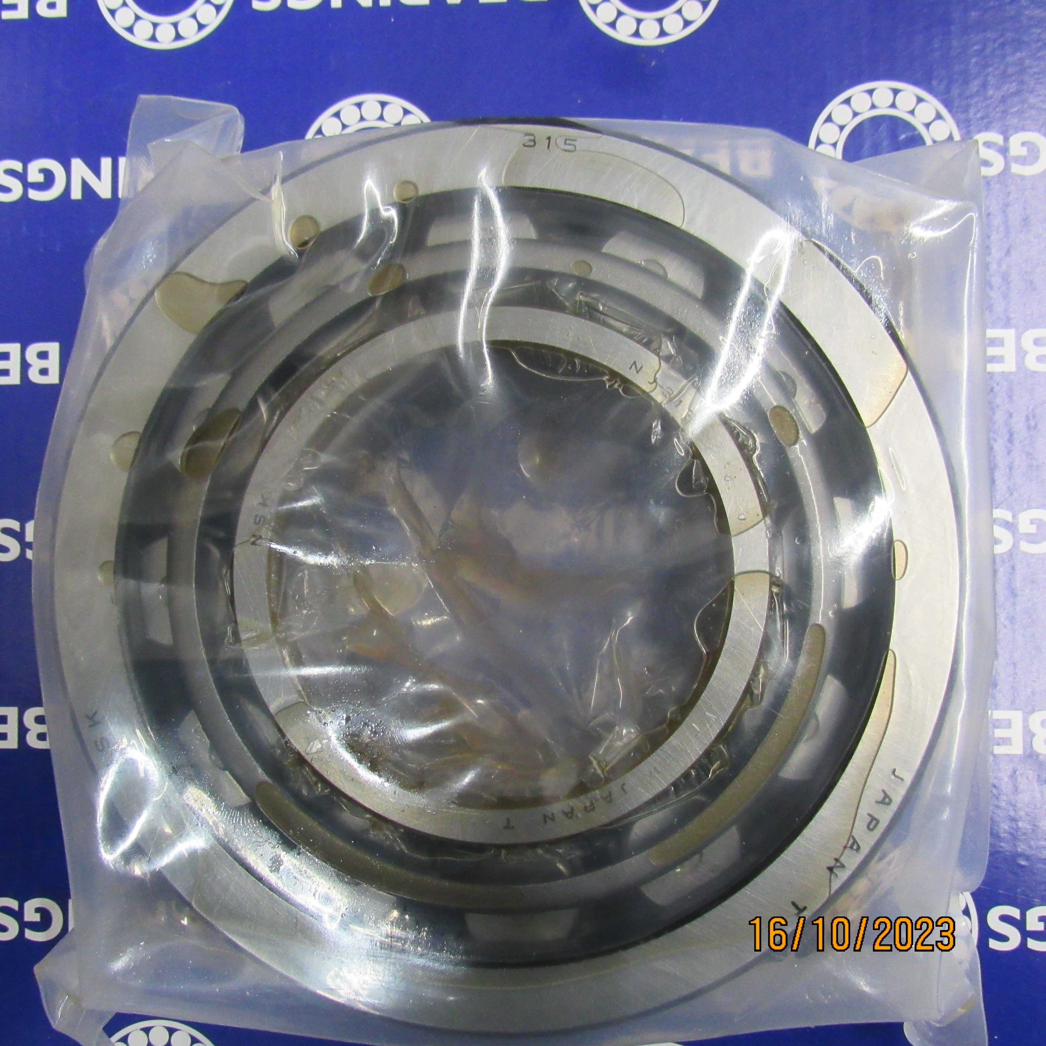 NJ315 NSK ROLAMENTO INDUSTRIAL ROLOS CILINDRICOS 75X160X37(MM)