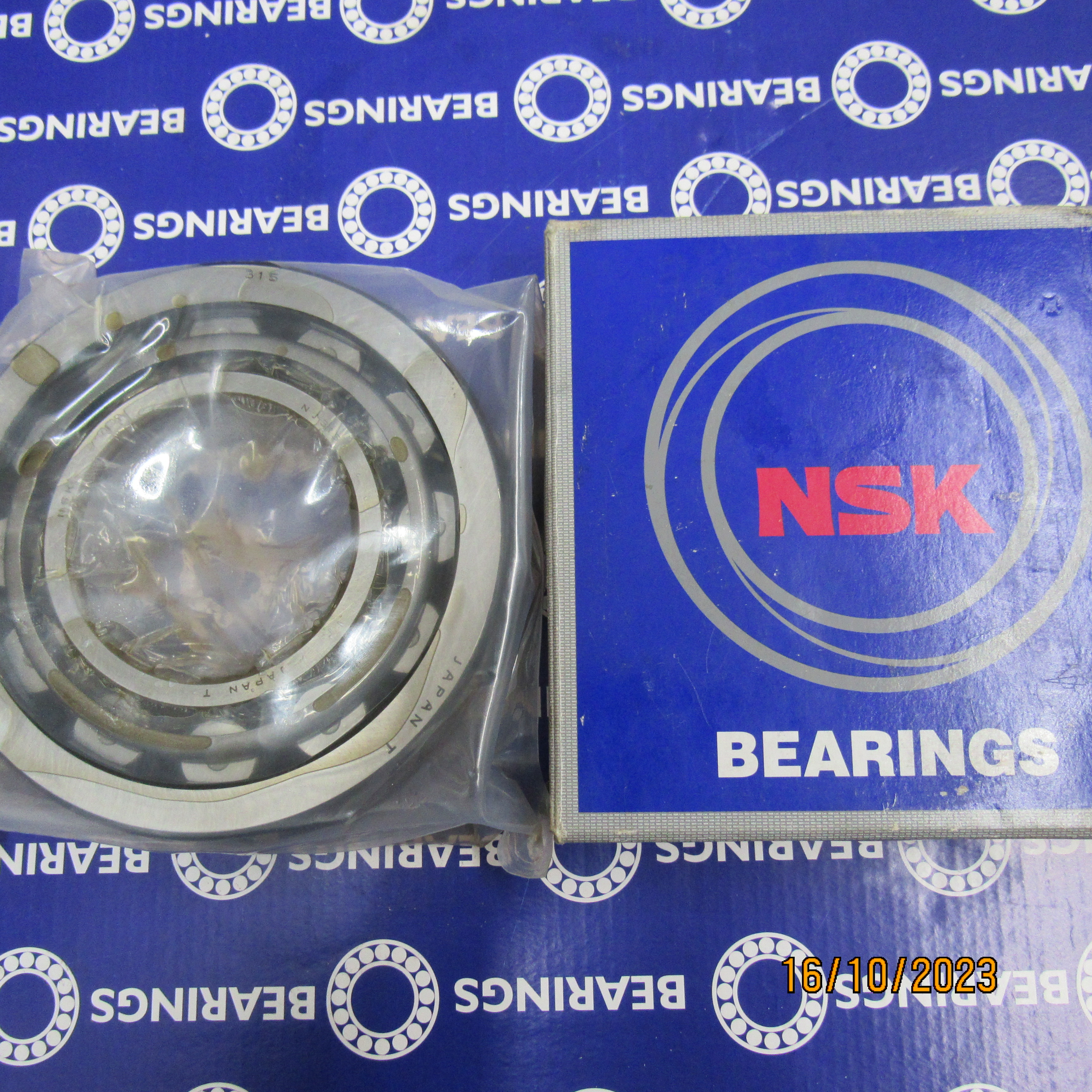 NJ315 NSK ROLAMENTO INDUSTRIAL ROLOS CILINDRICOS 75X160X37(MM) — imagem 2