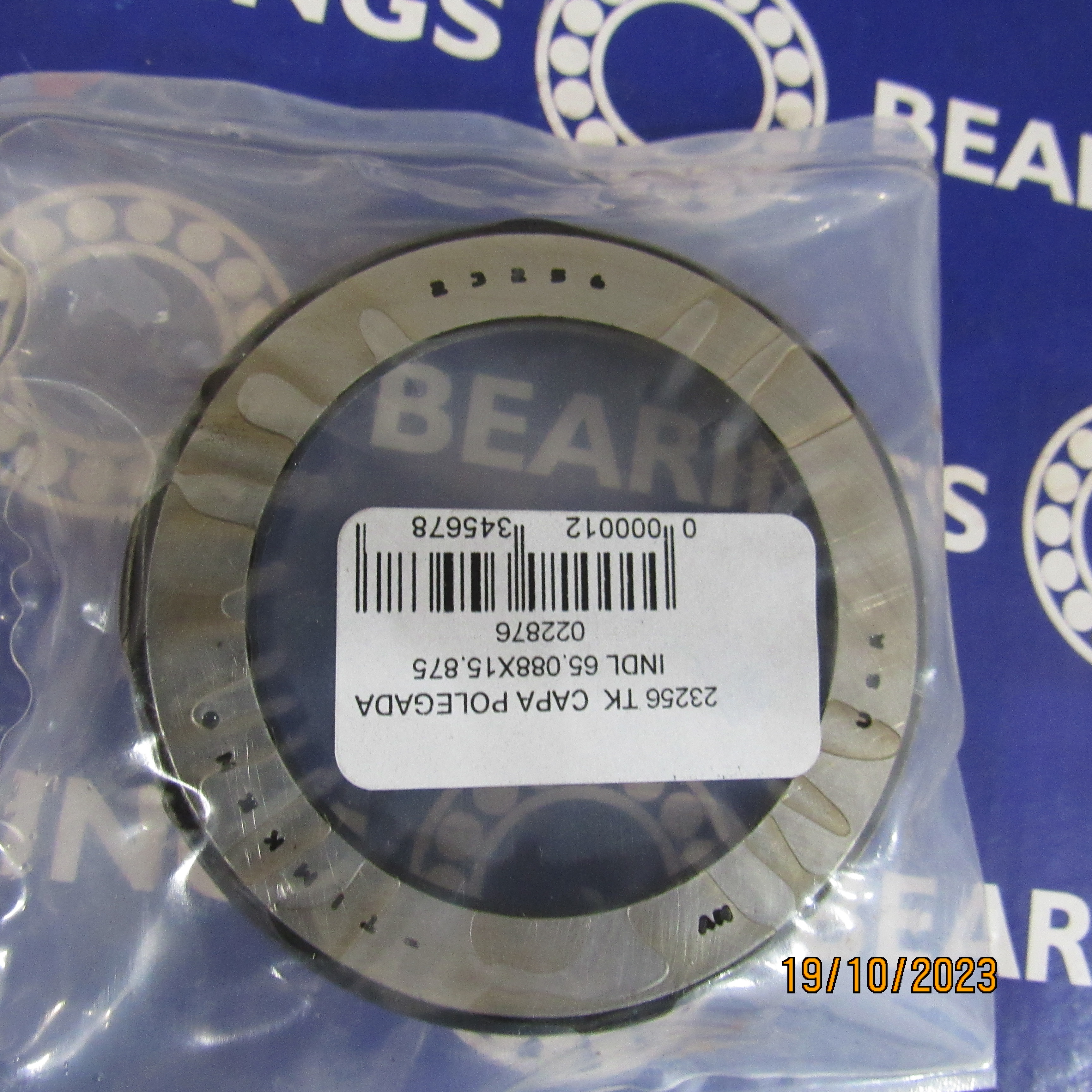 23256 TK  CAPA POLEGADA INDL 65,088X15,875