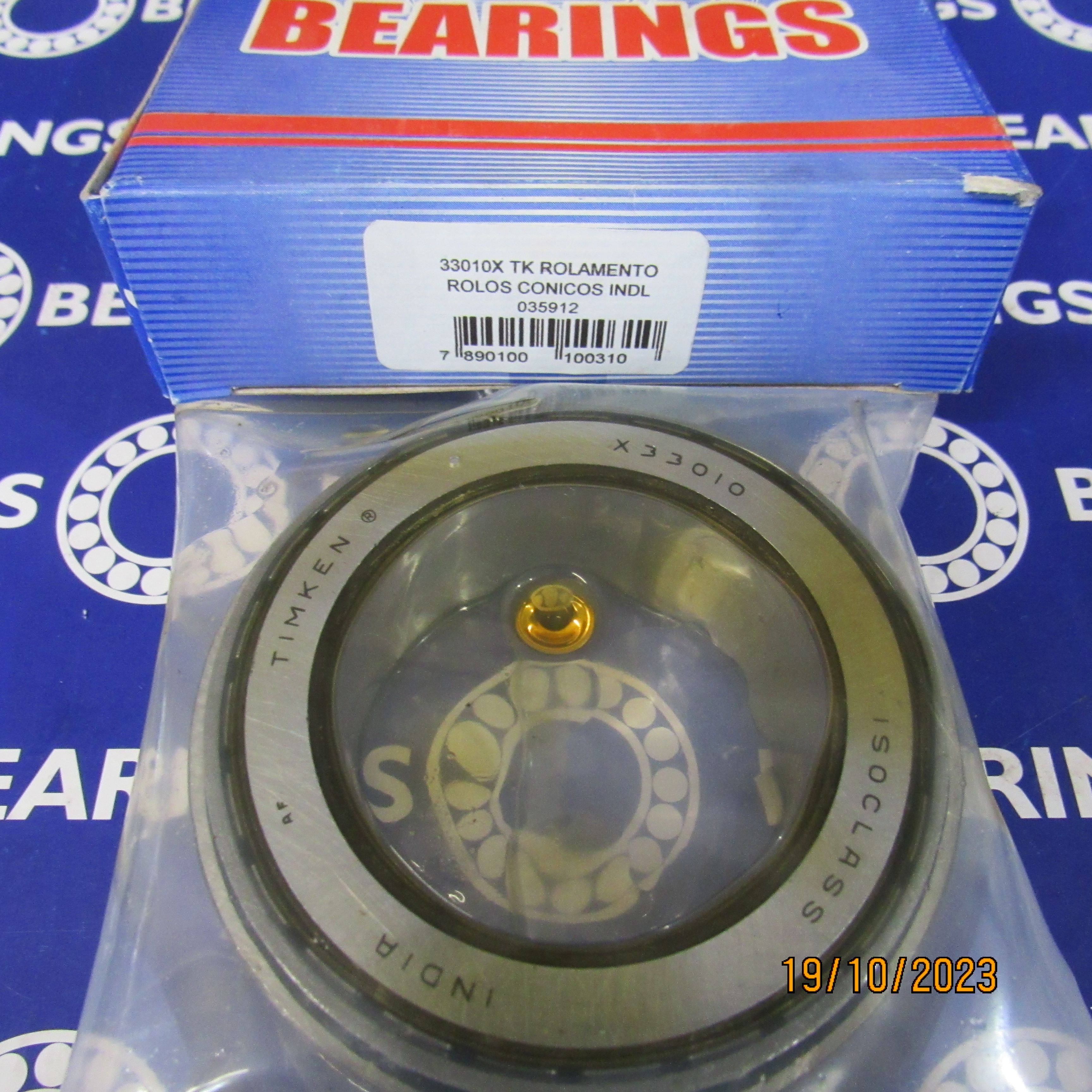 33010X TK ROLAMENTO ROLOS CONICOS INDL 5X80X24 — imagem 2