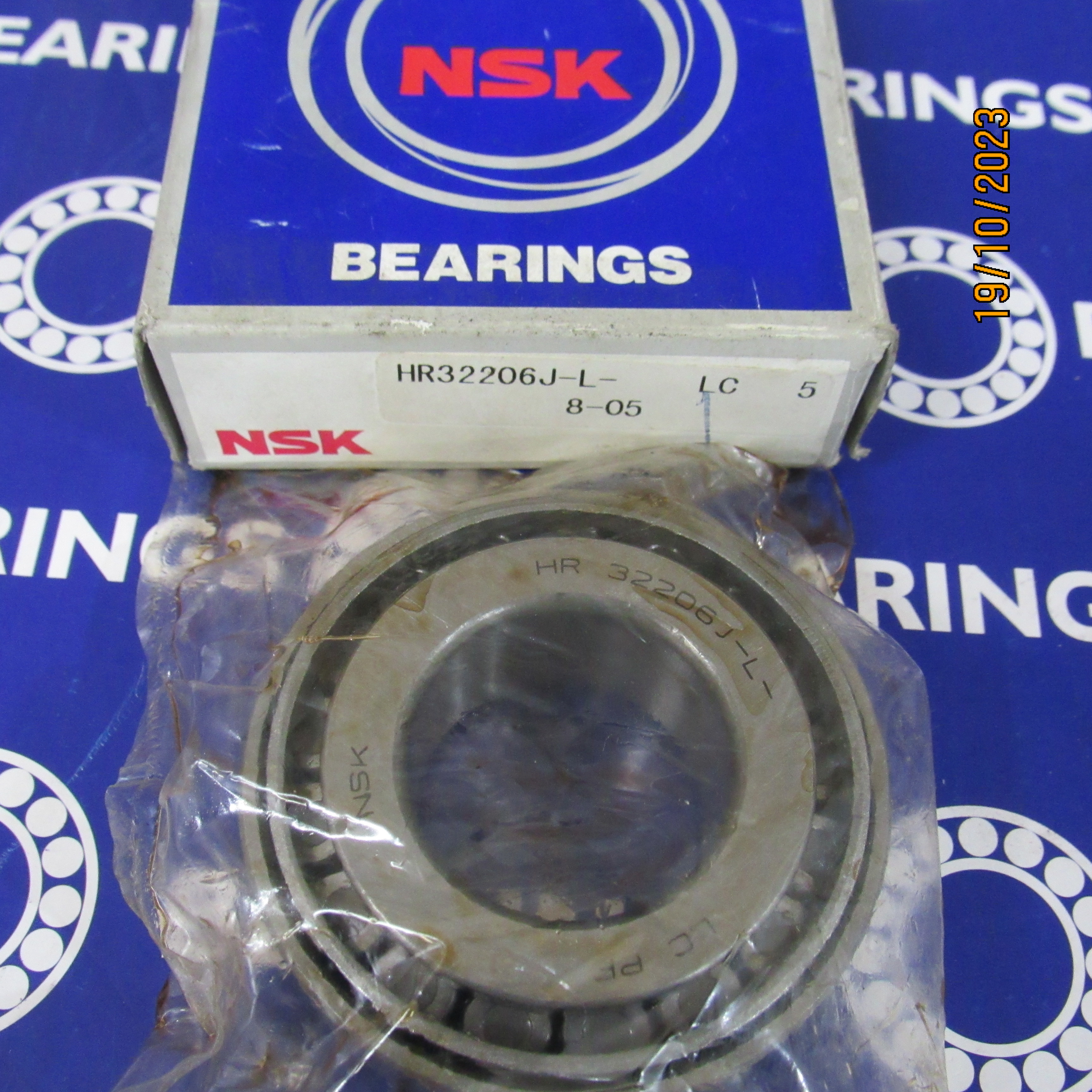 32206J NSK ROLAMENTO ROLOS CONICOS INDL 30X62X21,25 — imagem 2