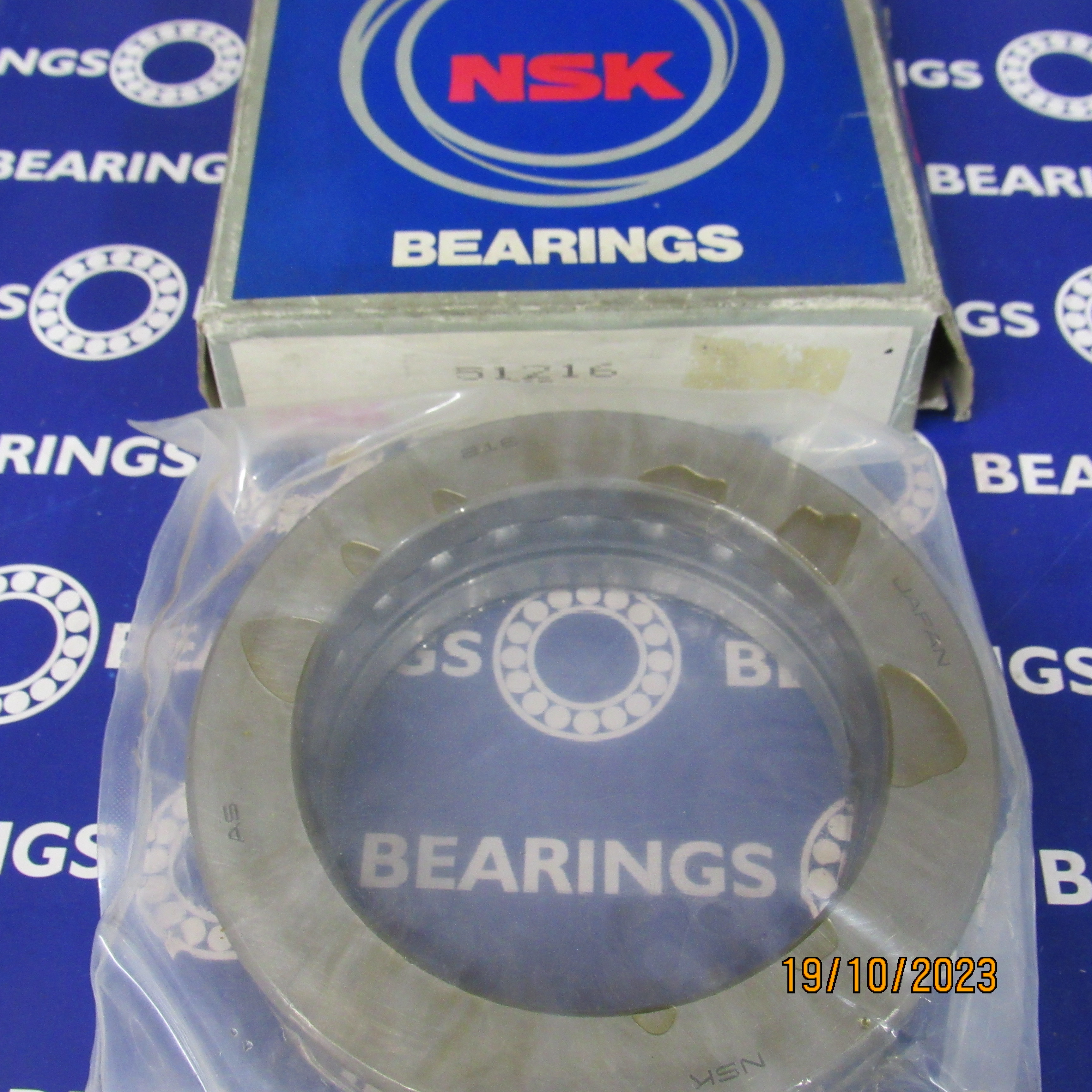 51216 NSK ROLAMENTO ESF. AXIAL INDL. 80X105X19