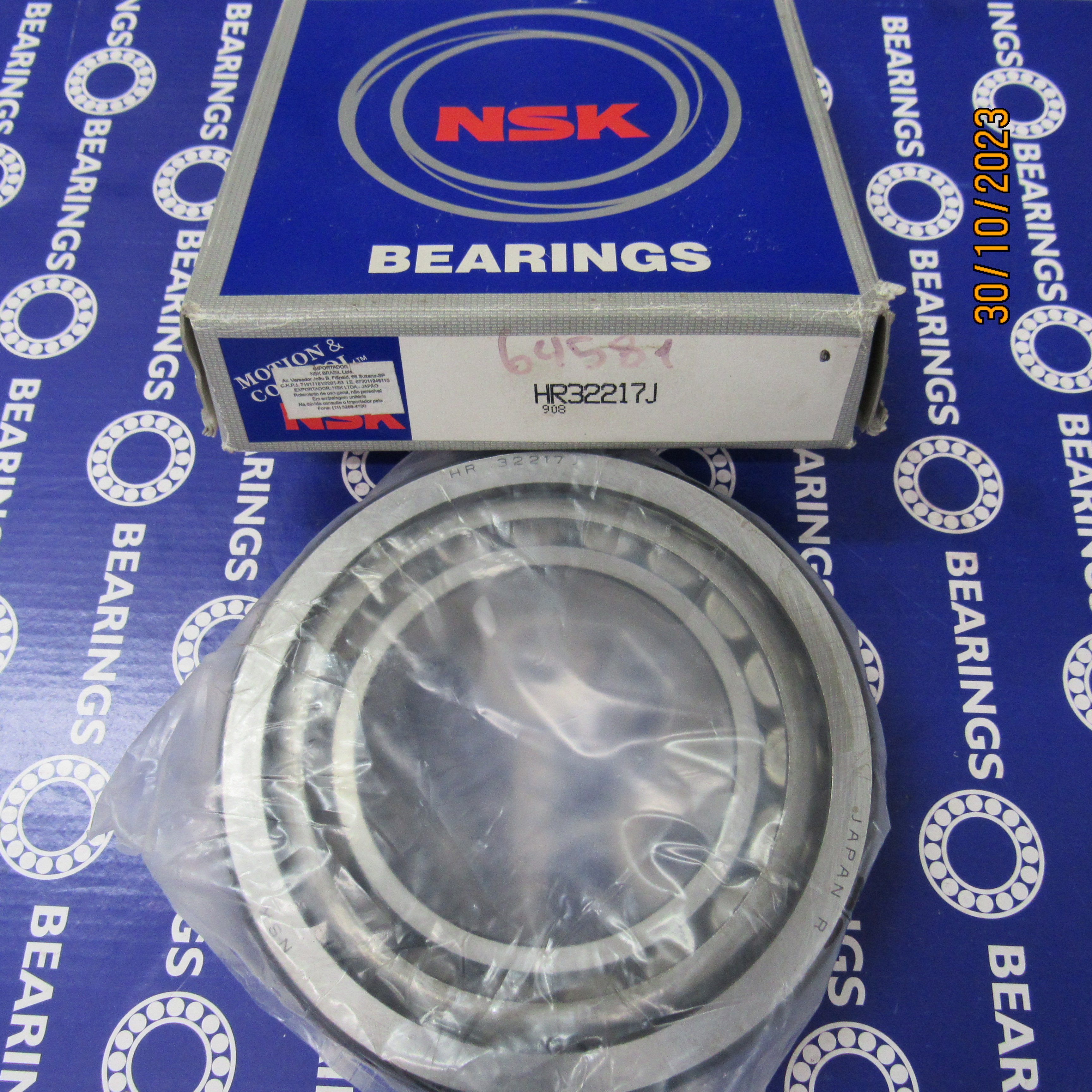 30217J NSK ROLAMENTO ROLOS CONICOS INDL 85X150X30.50 — imagem 2