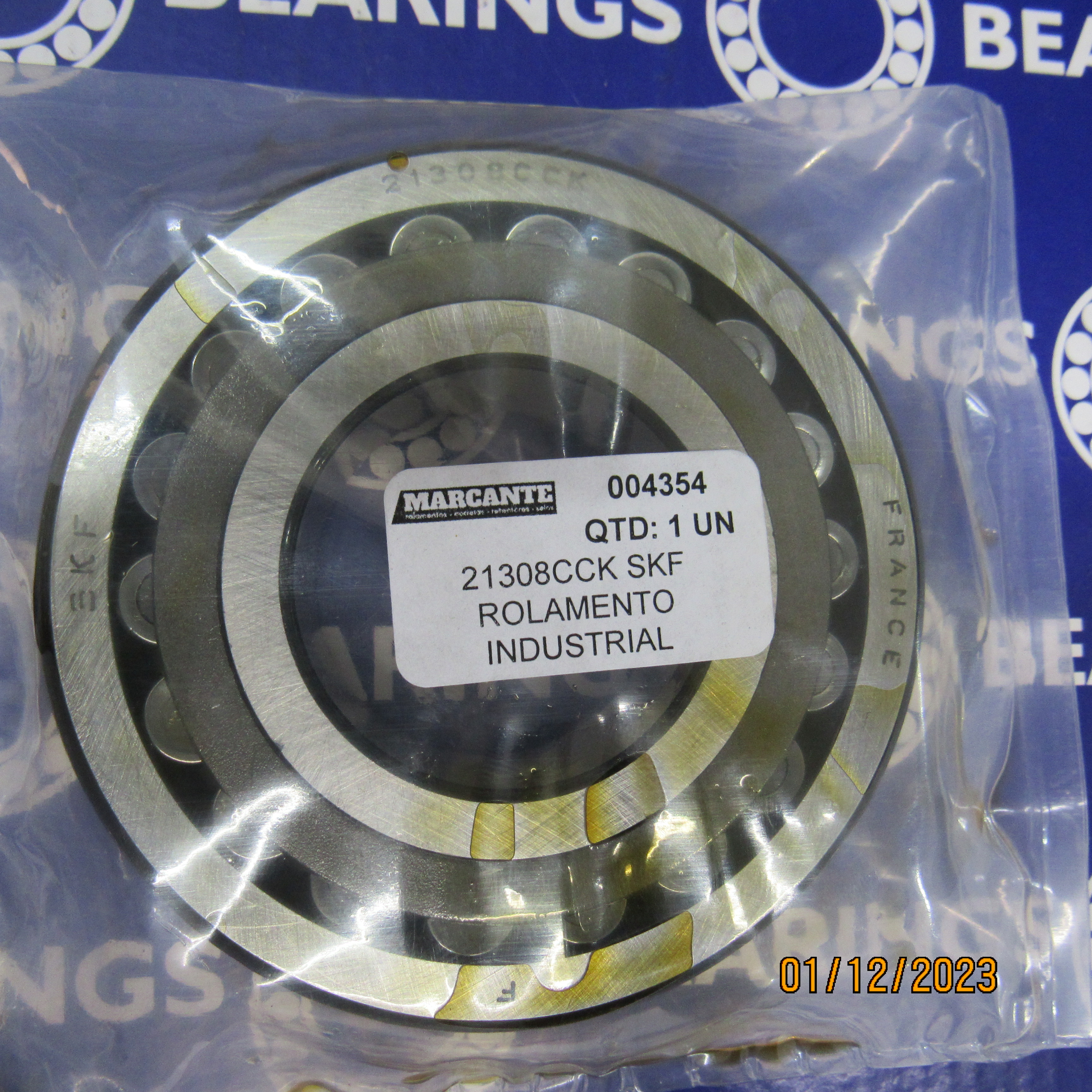 21308CCK SKF ROLAMENTO INDUSTRIAL AUTOCOMP ROLOS 40X90X23(MM)