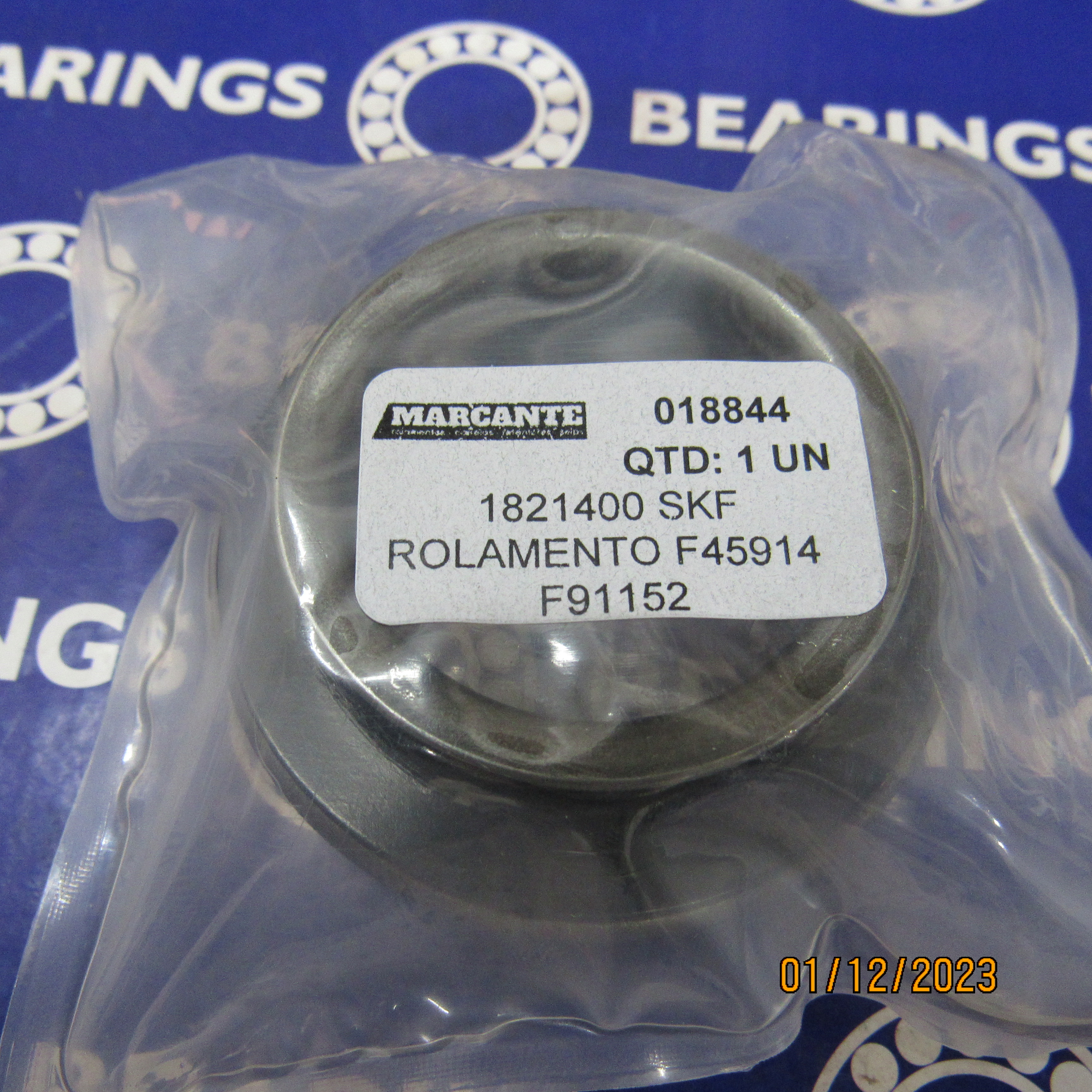 1821400 SKF ROLAMENTO F45914  F91152 38,1X66,80X32,60