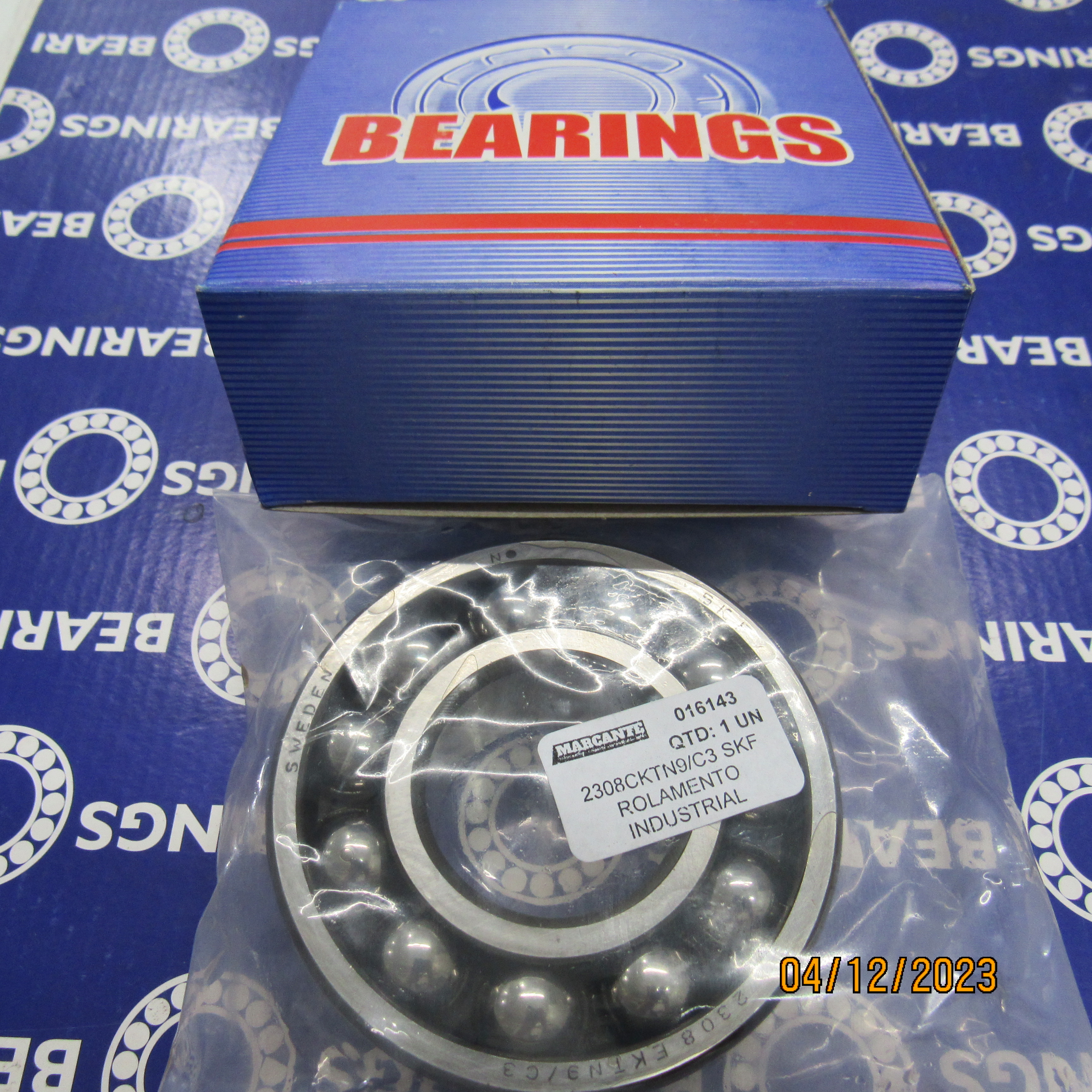 2308CKTN9/C3 SKF ROLAMENTO INDUSTRIAL AUTOCOMP ESFERAS 40X90X33(MM) — imagem 2