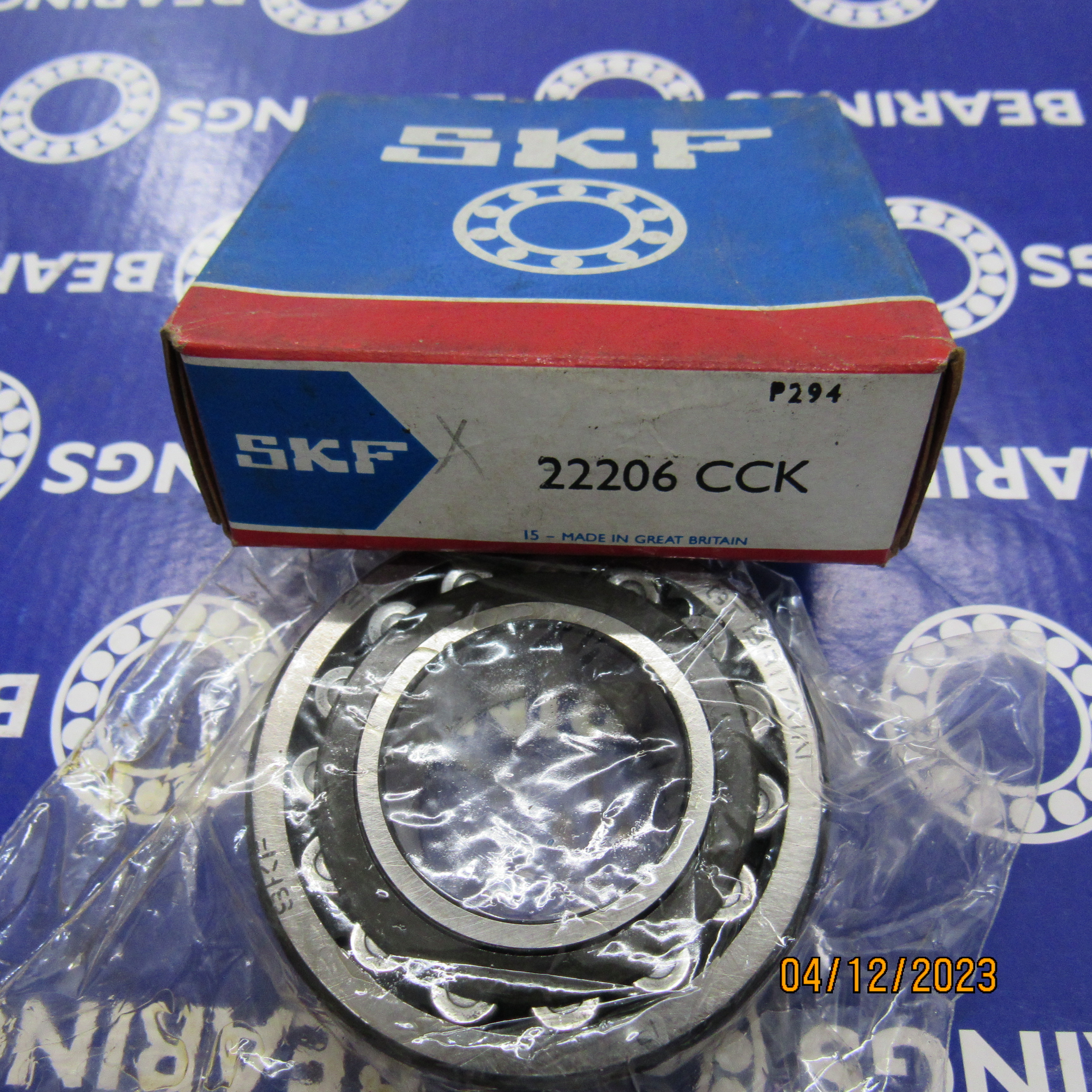 22206K SKF ROLAMENTO INDUSTRIAL AUTOCOMP ROLOS 30X62X20 (MM) — imagem 2