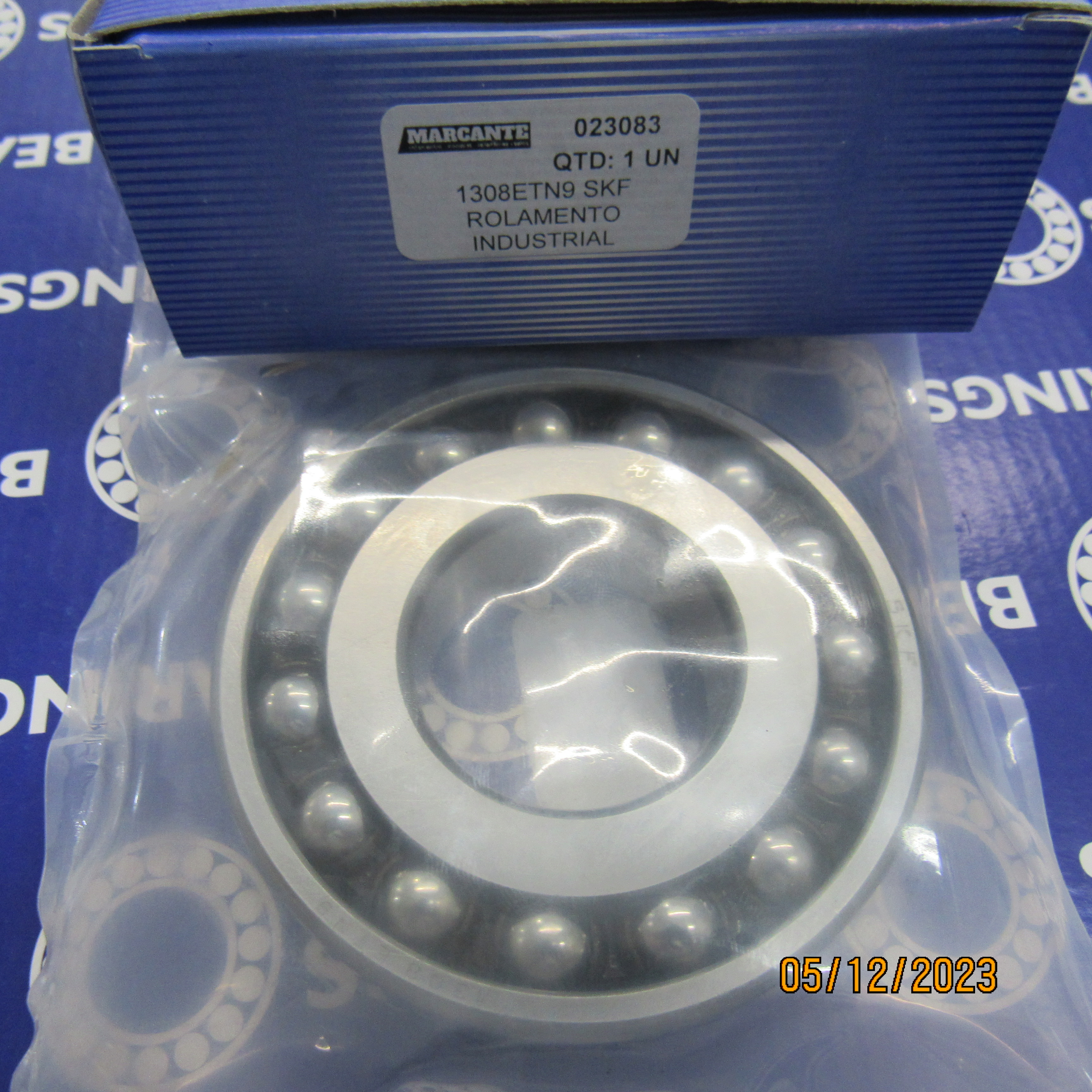 1308ETN9 SKF ROLAMENTO INDUSTRIAL AUTOCOMP ESFERAS 40X90X23(MM) — imagem 2