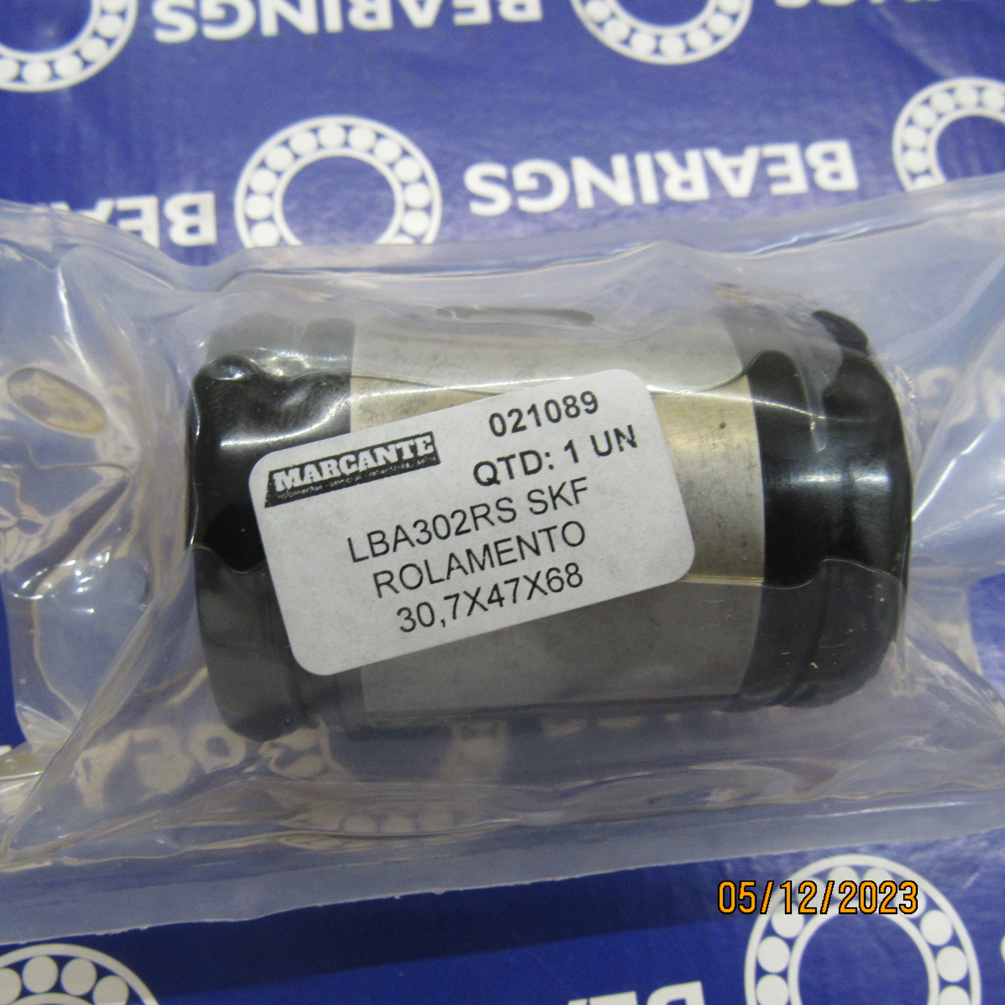 LBA302RS SKF ROLAMENTO 30,7X47X68