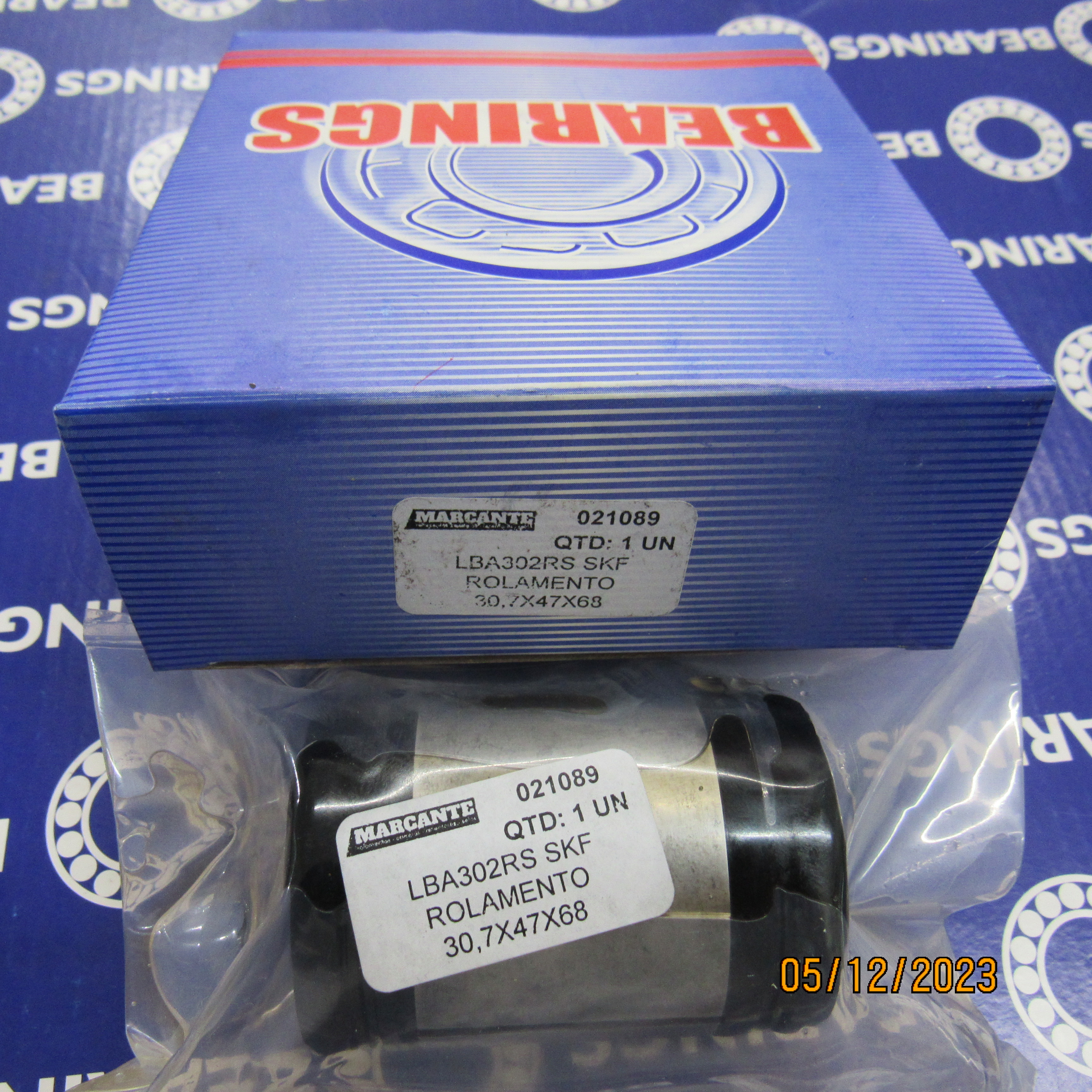 LBA302RS SKF ROLAMENTO 30,7X47X68 — imagem 2