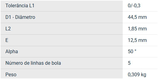 BBE30UUOP SNR ROLAMENTO INDUSTRIAL LINEAR 30X47X68(MM)  — imagem 2