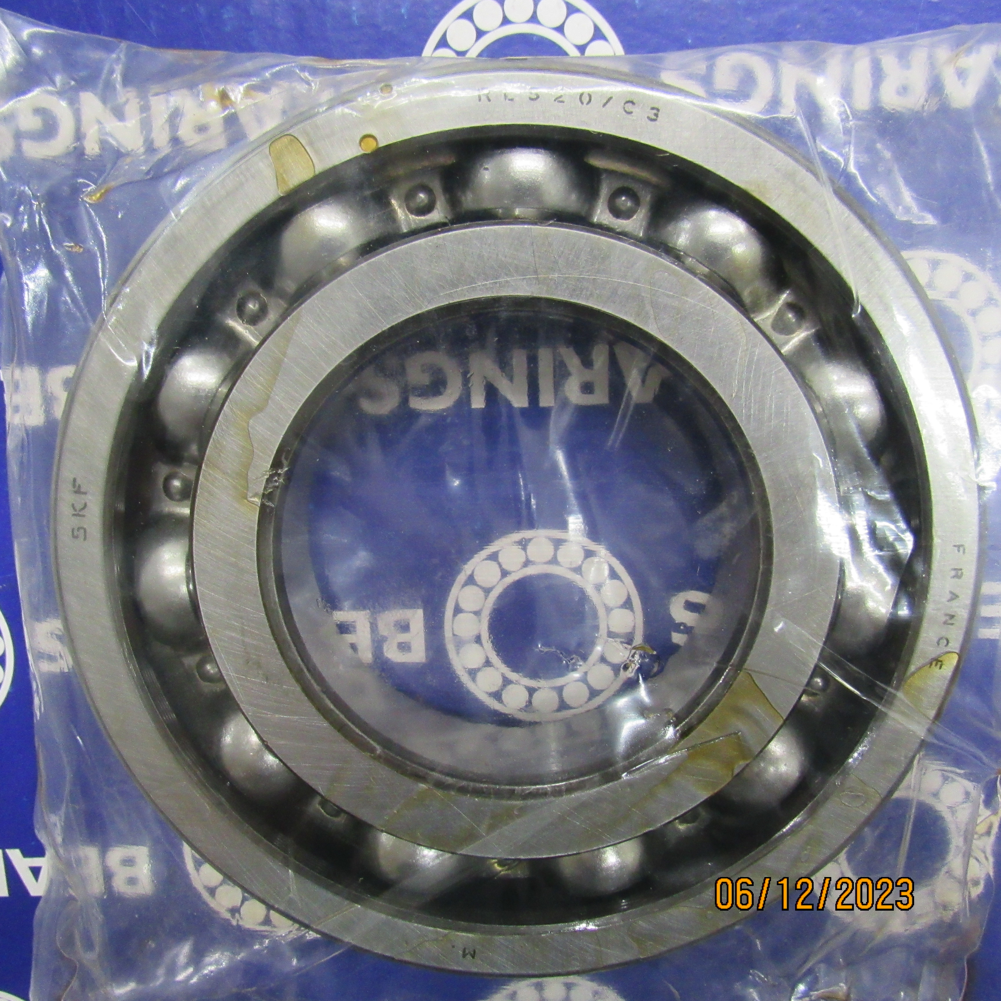 RLS20 SKF ROLAMENTO 2 1/2X5X15/16