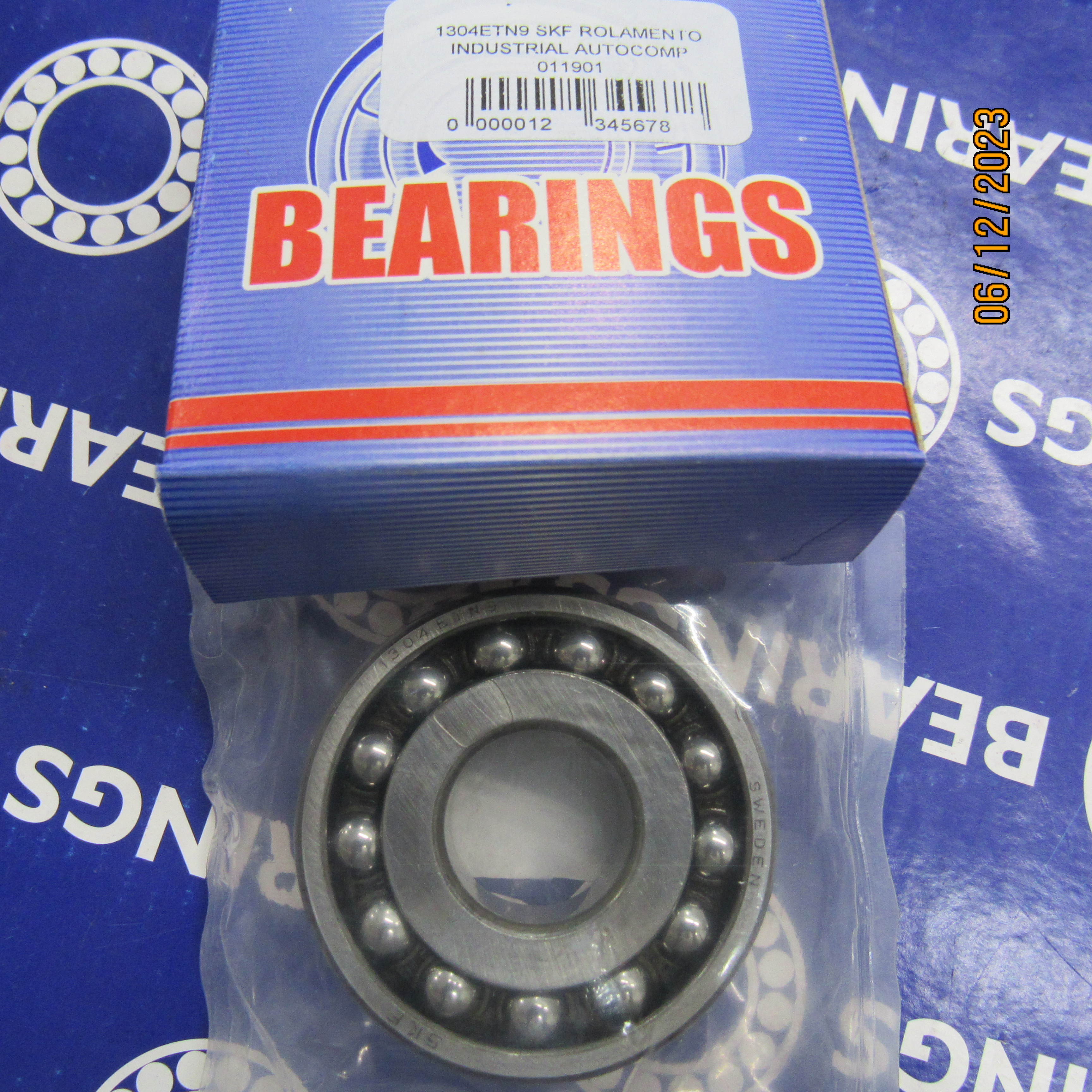 1304ETN9 SKF ROLAMENTO INDUSTRIAL AUTOCOMP ESFERAS 20X52X15(MM) — imagem 2