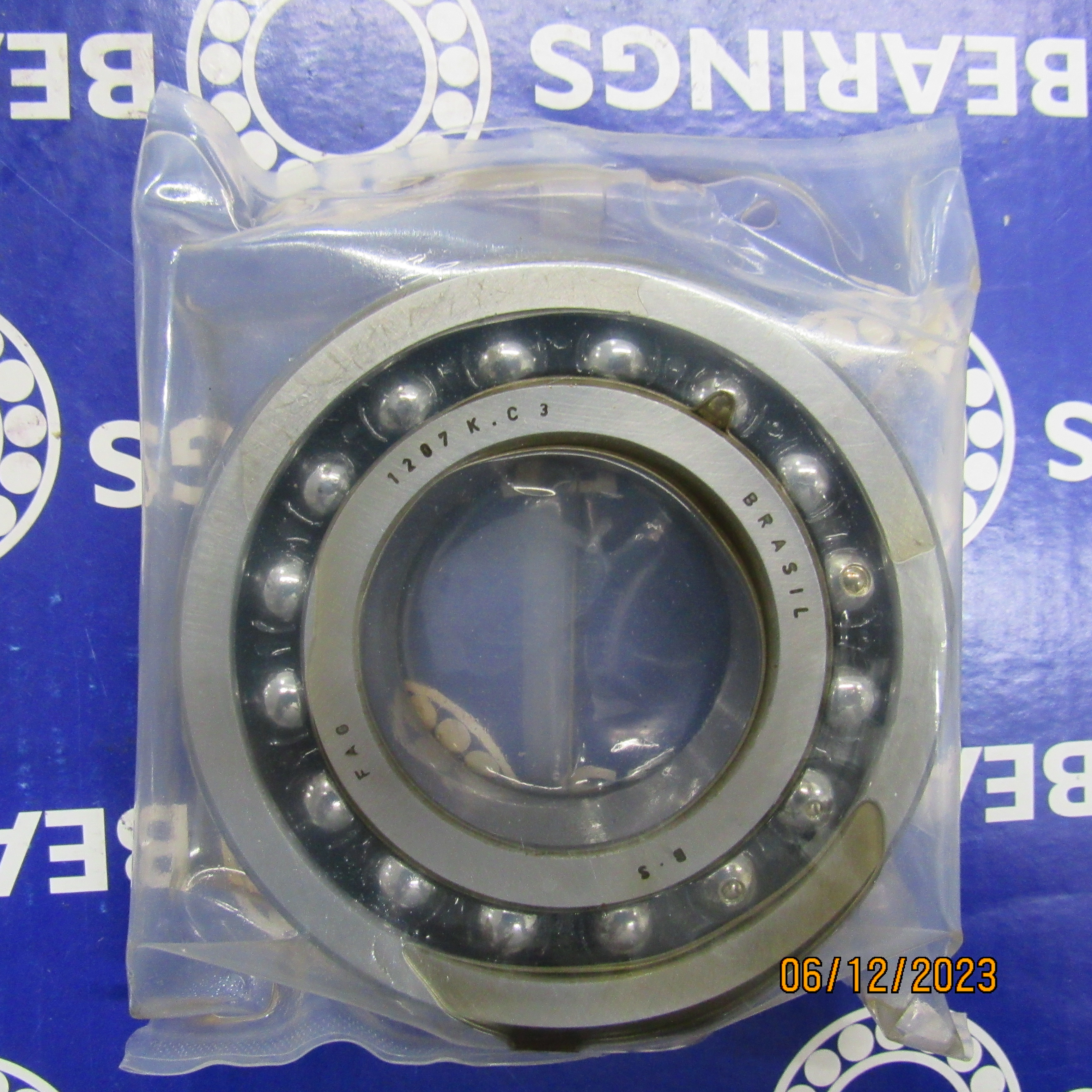 1207KTVC3 FAG ROLAMENTO INDUSTRIAL AUTOCOMP ESFERAS 35X72X17(MM)