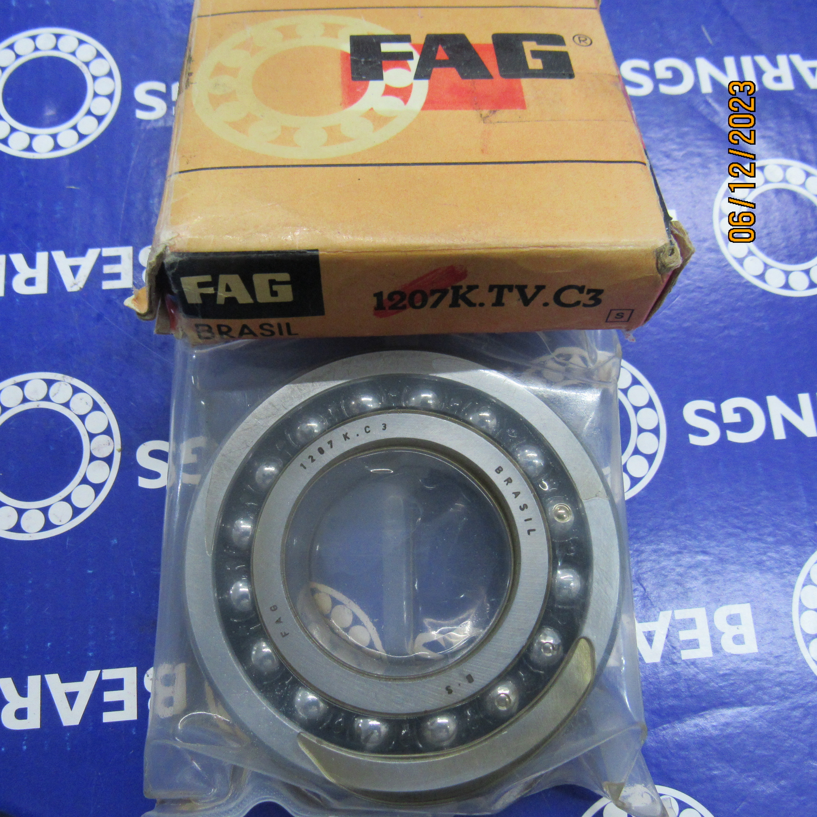 1207KTVC3 FAG ROLAMENTO INDUSTRIAL AUTOCOMP ESFERAS 35X72X17(MM) — imagem 2