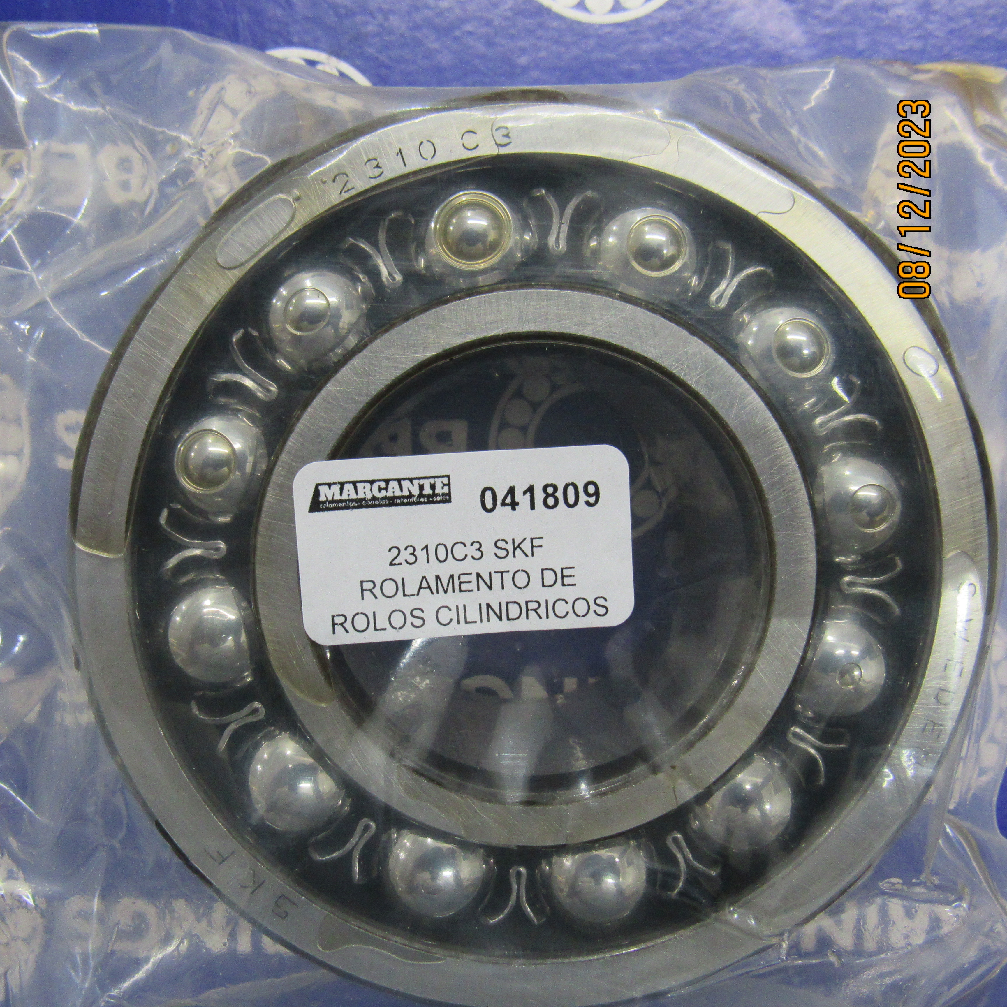 2310C3 SKF ROLAMENTO DE ROLOS CILINDRICOS 50X110X40