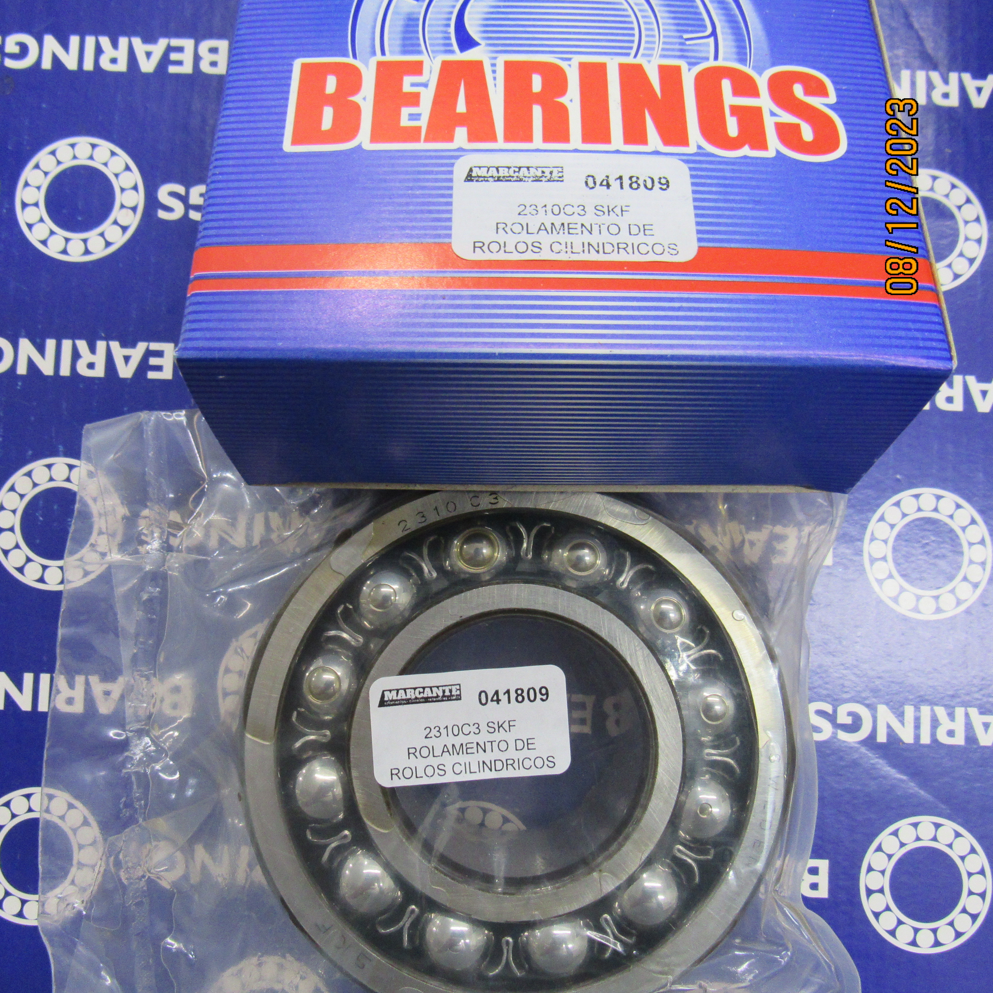 2310C3 SKF ROLAMENTO DE ROLOS CILINDRICOS 50X110X40 — imagem 2