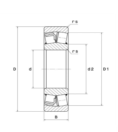 21313D1C3 NTN ROLAMENTO INDUSTRIAL DE 2 CARREIRAS DE ROLOS AUTOCOMPENSADOR 65X140X33(MM)