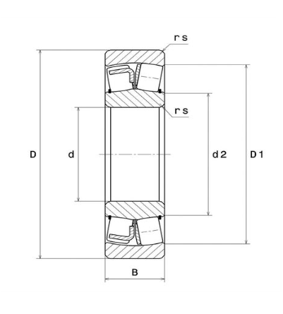 21314D1C3 NTN ROLAMENTO INDUSTRIAL DE 2 CARREIRAS DE ROLOS AUTOCOMPENSADOR 70X150X35(MM)