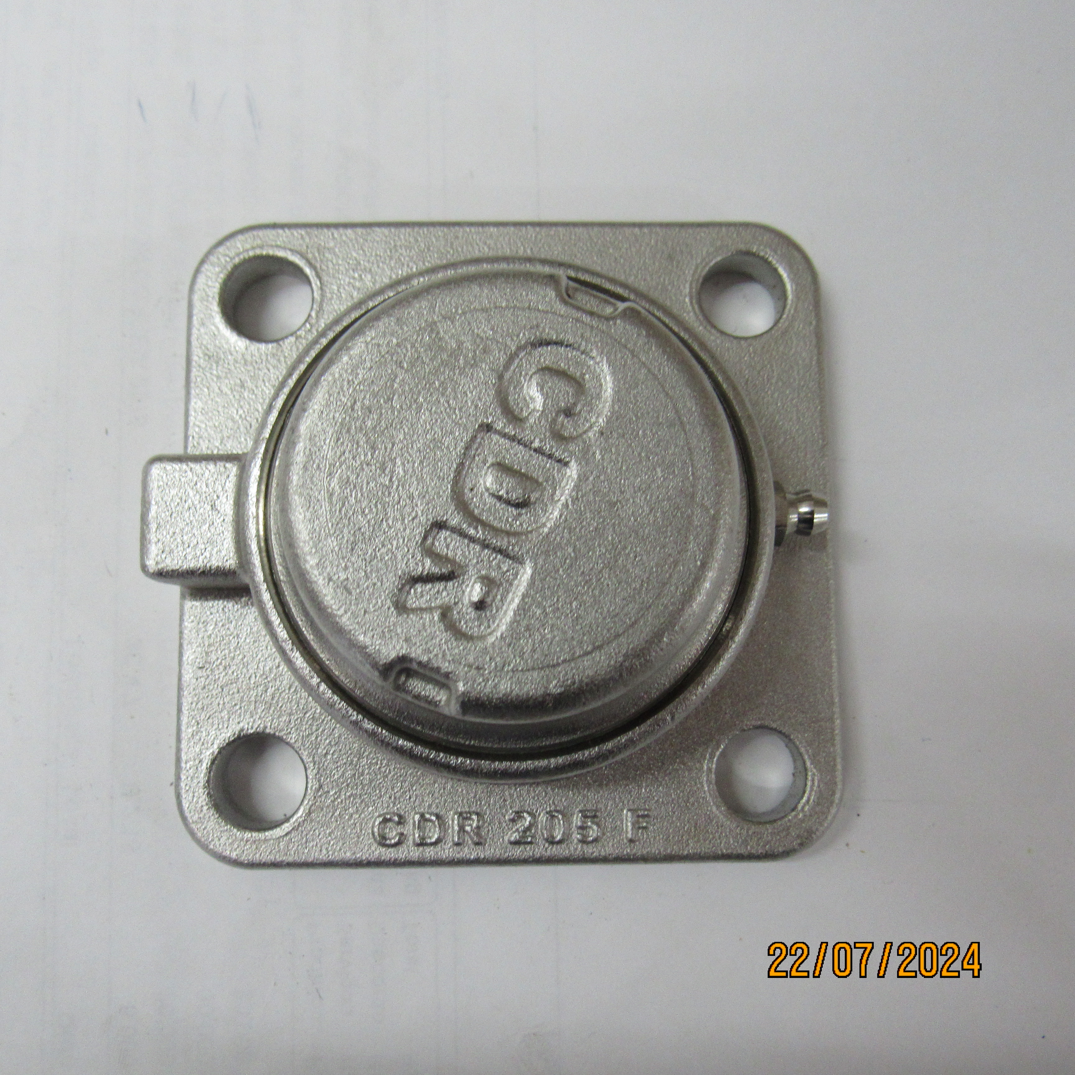 SF205 CDR MANCAL INOX C/TAMPA CEGA INOX