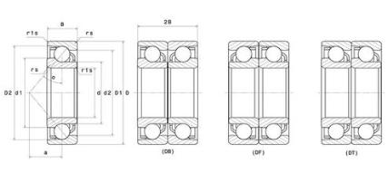 7205BGA SNR ROLAMENTO ESFERAS CONTATO ANGULAR 25X52X15(MM)