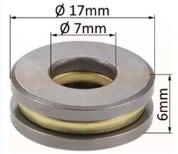F7-17M ZEN ROLAMENTO 7x17x6mm