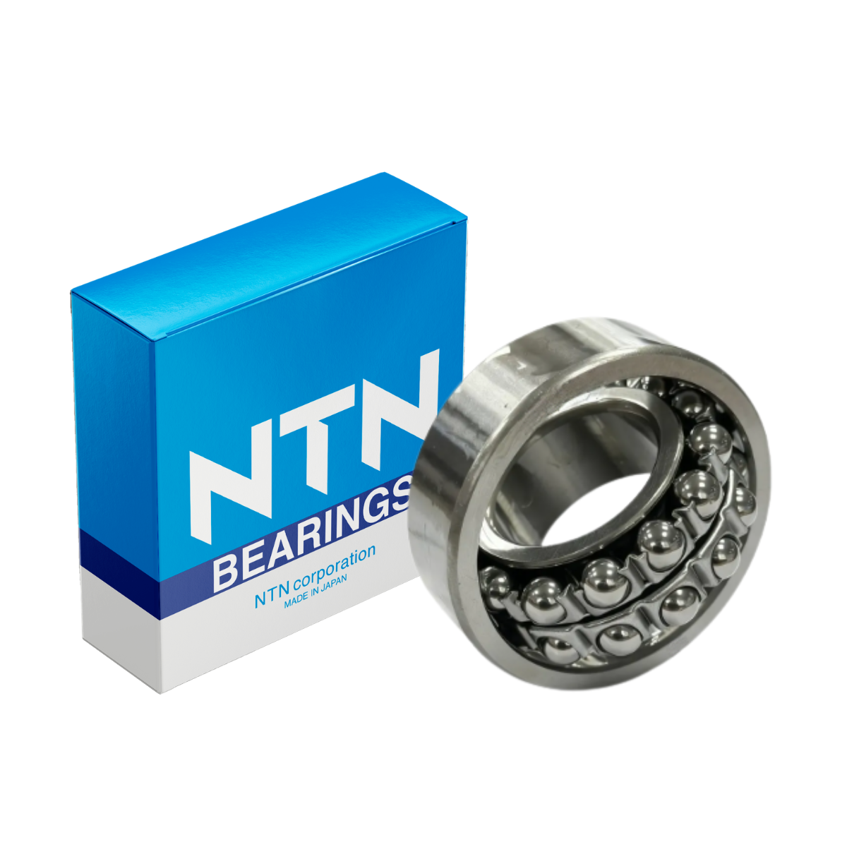 1310S NTN ROLAMENTO INDUSTRIAL DE 2 CARREIRAS DE  ESFERAS AUTOCOMPENSADOR 50X110X27(MM) — imagem 2