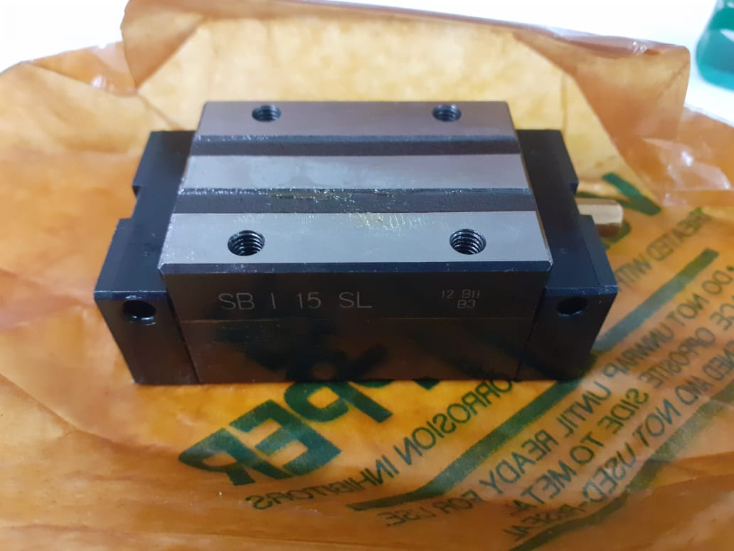 SBI15SL-K1  SBC GUIA  LINEAR BLOCO (SEM ABA) ROSA