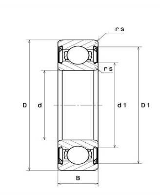 634EE SNR ROLAMENTO INDUSTRIAL FIXO ESFERAS MINIATURA 4X16X5MM