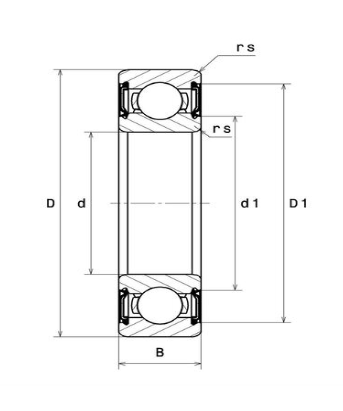 6201LLU/12,7 NTN ROLAMENTO INDUSTRIAL FIXO ESFERAS 12,7X32X10(MM)