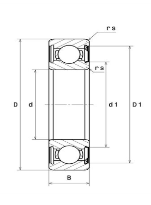 6201Z SNR ROLAMENTO INDUSTRIAL FIXO ESFERAS 12X32X10(MM)