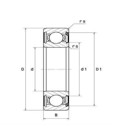 6201Z NTN ROLAMENTO INDUSTRIAL FIXO ESFERAS 12X32X10(MM)