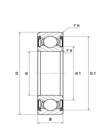 6201ZZC3 SNR ROLAMENTO INDUSTRIAL FIXO ESFERAS 12X32X10(MM)