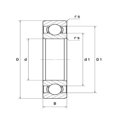 16002C3 SNR ROLAMENTO INDUSTRIAL FIXO DE ESFERAS 15X32X8MM