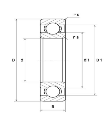 6002C3 SNR ROLAMENTO INDUSTRIAL FIXO ESFERAS 15X32X9(MM) 