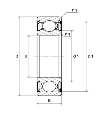 6002ZC3 SNR ROLAMENTO INDUSTRIAL FIXO ESFERAS 15X32X9(MM) 