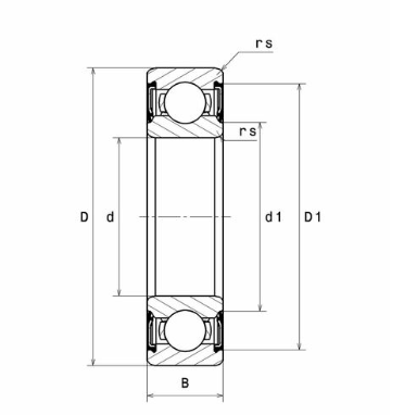 6205FT150 SNR ROLAMENTO INDUSTRIAL FIXO ESFERAS 25X52X15(MM)