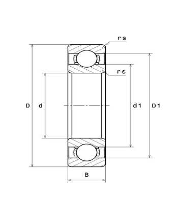 16011C3 SNR ROLAMENTO INDUSTRIAL FIXO DE ESFERAS 55X90X11MM
