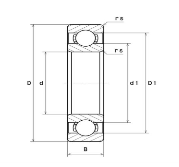 16013C3 SNR ROLAMENTO INDUSTRIAL FIXO DE ESFERAS 65X100X11MM