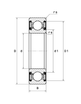 6213LLUC3 NTN ROLAMENTO INDUSTRIAL FIXO ESFERAS 65X120X23(MM)