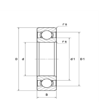 6416M SNR ROLAMENTO INDUSTRIAL FIXO ESFERAS 80X200X48(MM)