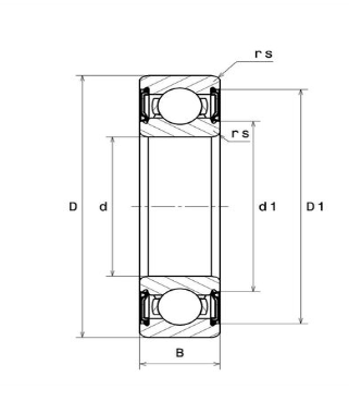 6322LLUC3 NTN ROLAMENTO INDUSTRIAL FIXO ESFERAS 110X240X50(MM)